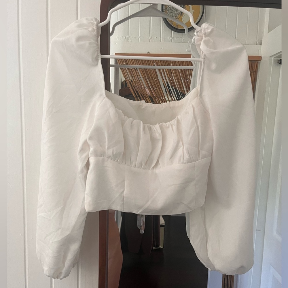 Princess Polly white blouse - Picture 3 of 5